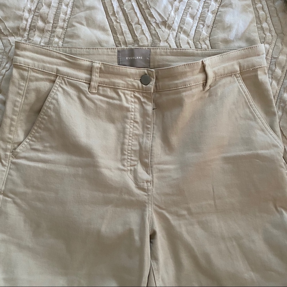 EVERLANE “Bone” Straight Leg Crop Pants - 16